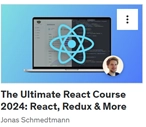 The Ultimate React course 2024