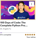 100 days of code:The complete python pro bootcamp